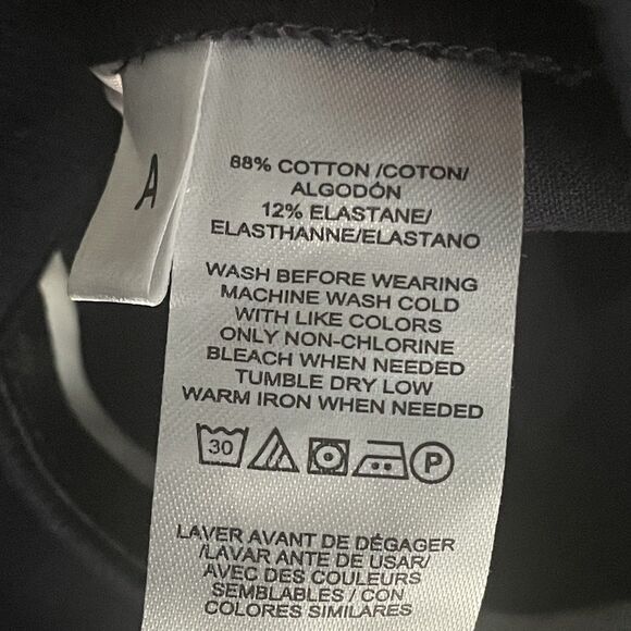 NEW Ann Taylor The Ankle Pant Curvy Fit Sz 8 Navy Blue Mid Rise Slim Stretch $89 - Picture 10 of 14